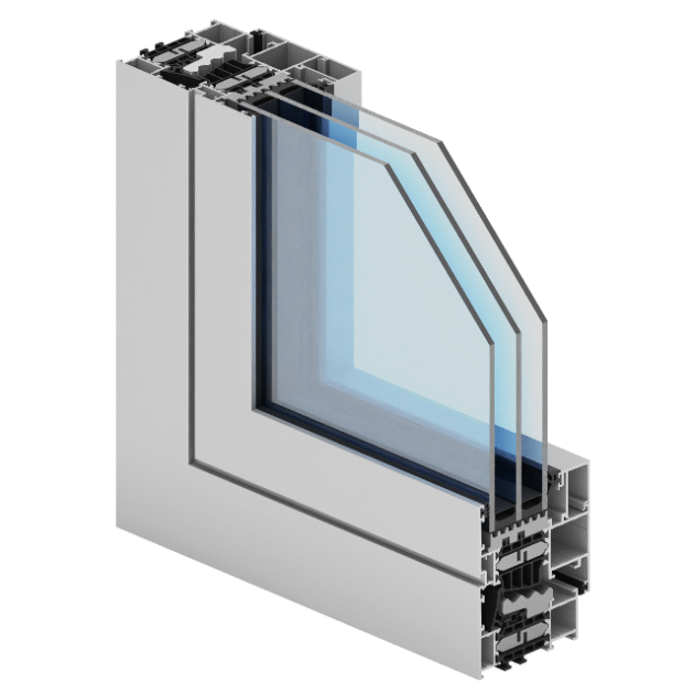 Genesis 75 – Kaasaegne alumiiniumsüsteem väga hea soojusisolatsiooniga akende ja uste jaoks